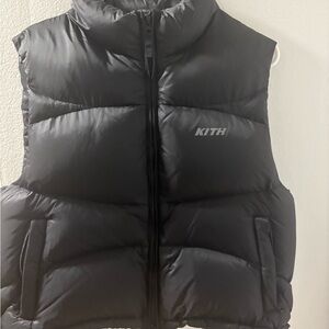 Kith black puffer jacket